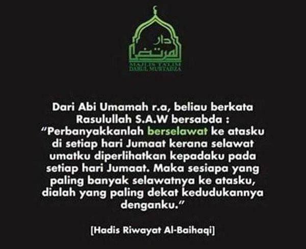 selawat hari jumaat