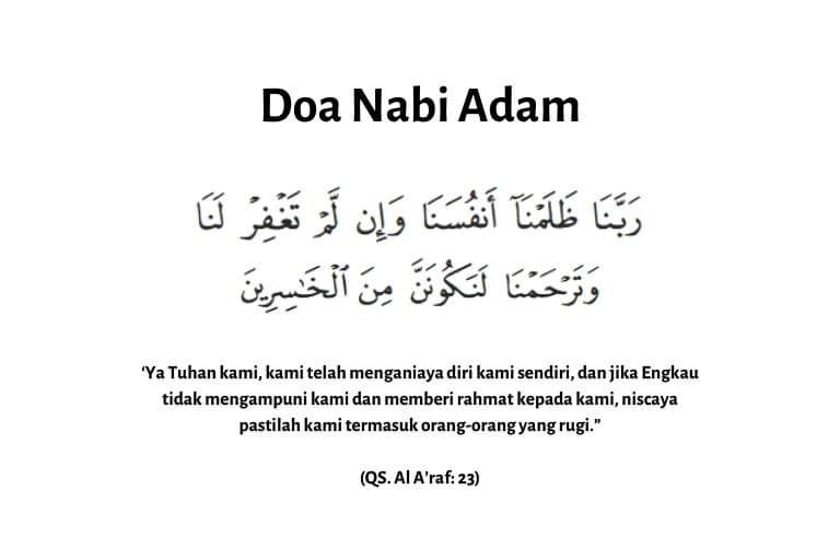 doa nabi adam
