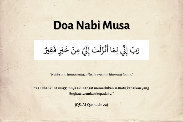 doa nabi musa
