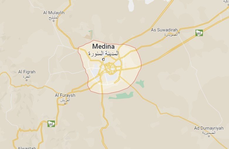 masuk ke madinah