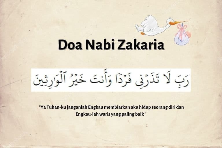 doa nabi zakaria