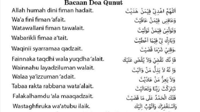 doa qunut