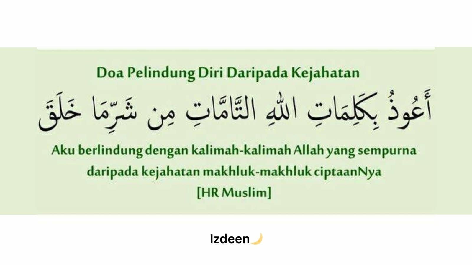 doa perlindungan